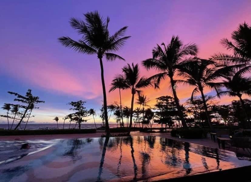 Marina Resort Waterfront Minh Phu Quoc Beach Swimming Pool ภายนอก รูปภาพ