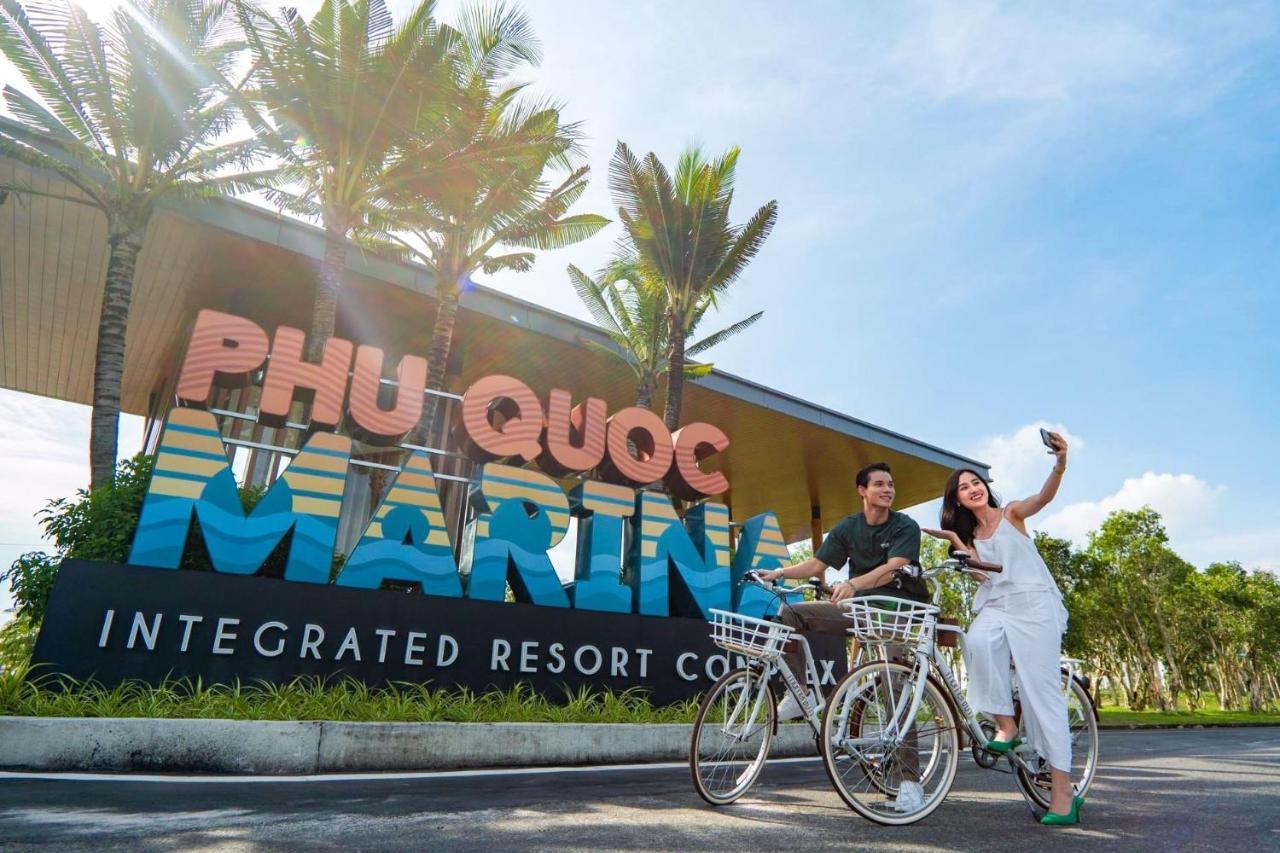 Marina Resort Waterfront Minh Phu Quoc Beach Swimming Pool ภายนอก รูปภาพ